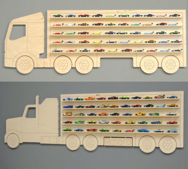 Toy Car Truck Shaped Display & Storage Shelves